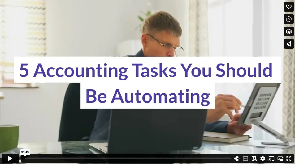 5 Accounting Tasks You Should Be Automating