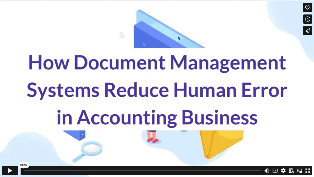 How Document Management Systems Reduce Human Error in Accounting Business