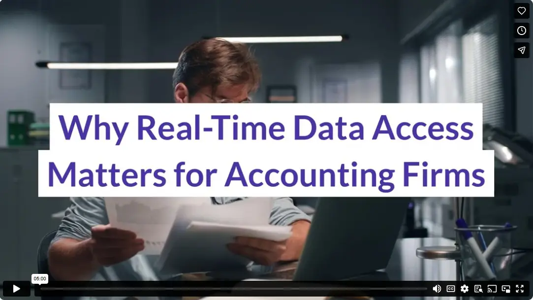 Why Real-Time Data Access Matters for Accounting Firms