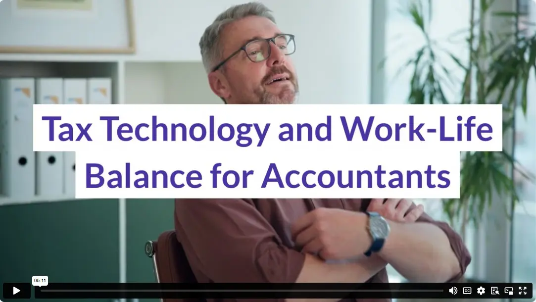 Tax Technology and Work-Life Balance for Accountants