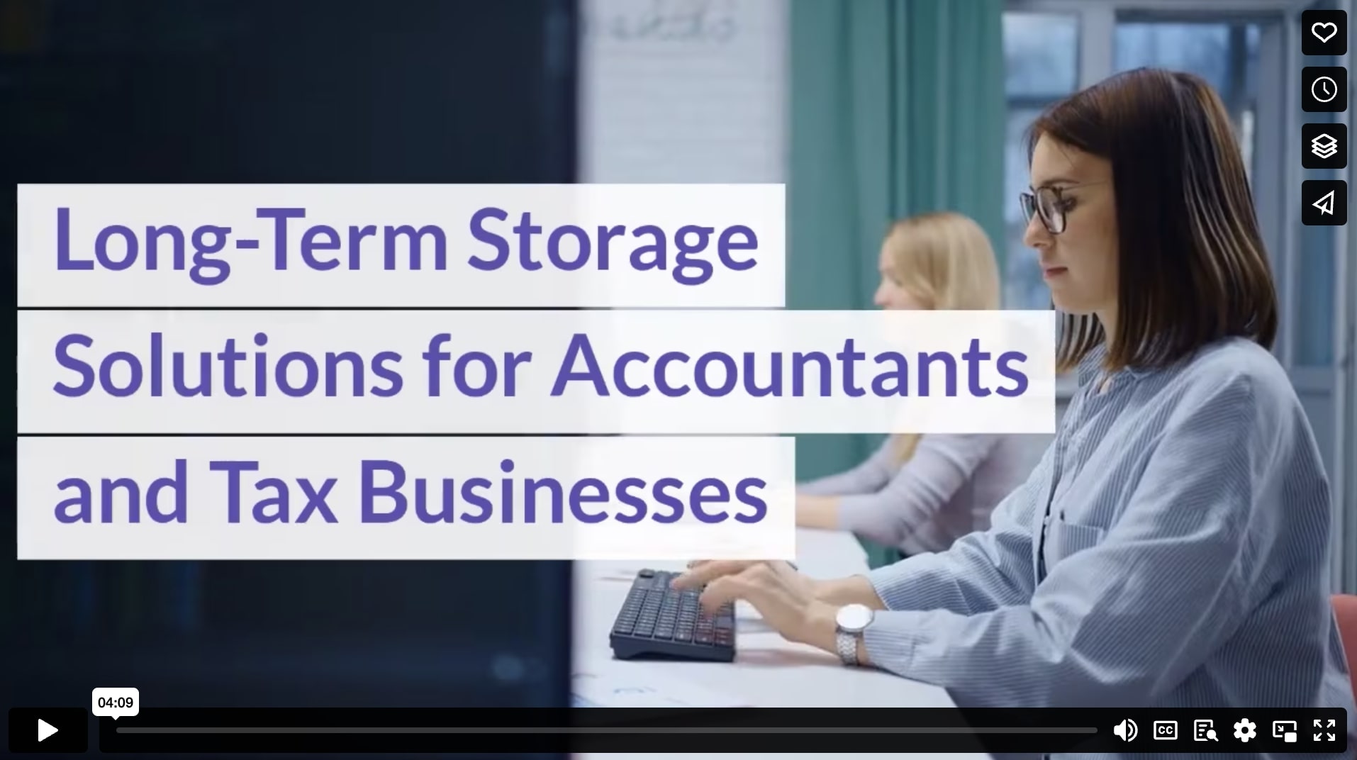 Long-Term Storage Solutions for Accountants and Tax Businesses