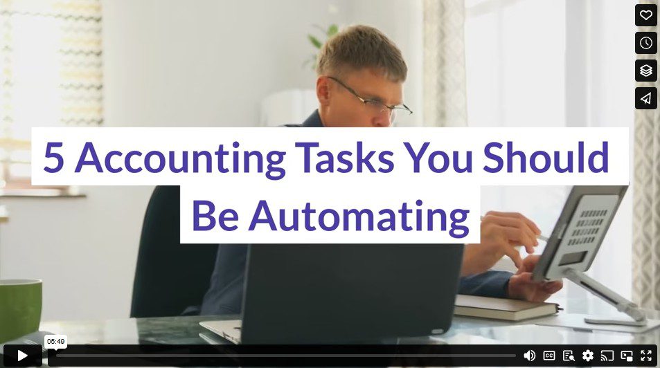 5 Accounting Tasks You Should Be Automating